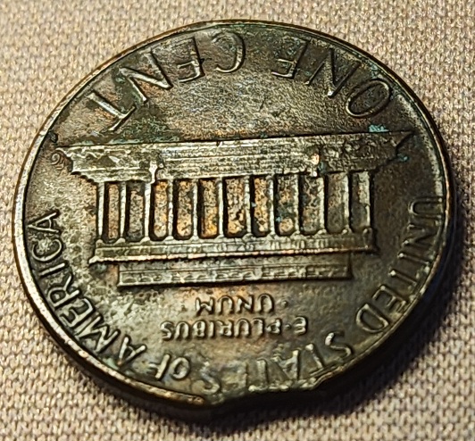 1985-D-Lincoln-Cent-Clipped-Planchet-Or-Damaged-Coin